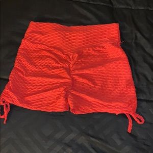 Red Large Shorts